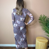 Femme Mesh Maxi Dress