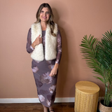 Femme Mesh Maxi Dress