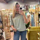 Brunette Boxy Tee