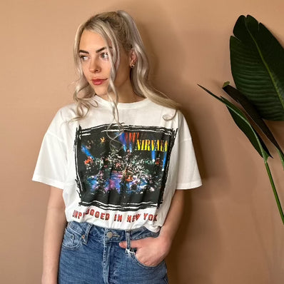 Nirvana Unplugged IN New York Merch Tee