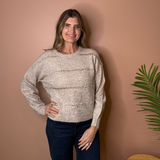 Sydney Sequin Stripe Sweater