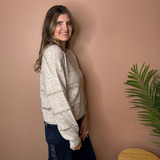Sydney Sequin Stripe Sweater