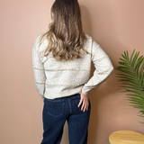 Sydney Sequin Stripe Sweater