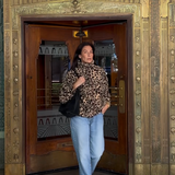 Leopard Sherpa Jacket