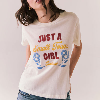 Journey Small Town Girl Tee