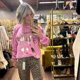 Forecast Pouring Foil Sweatshirt