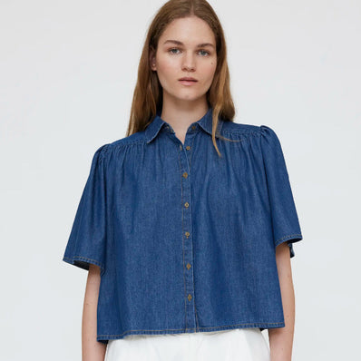 Chambray Top