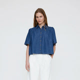 Chambray Top