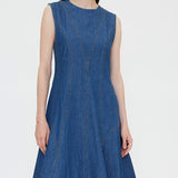 Chambray Long Dress