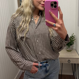 River Plaid Button Up