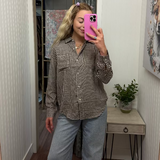 River Plaid Button Up