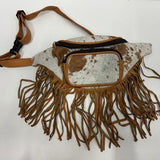 Western Cowhide Fanny Pack