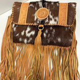 Regina Cowhide Crossbody