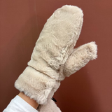 Faux Fur Mittens