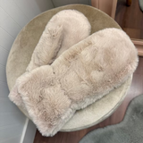Faux Fur Mittens