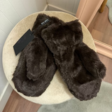 Faux Fur Mittens