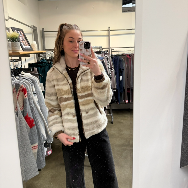 Jane Full Zip Sherpa