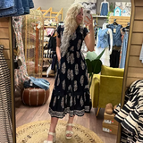 Lola Short Sleeve Midi Dress