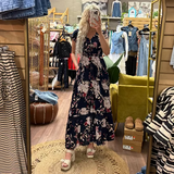 Emma Short Sleeve Maxi Dress