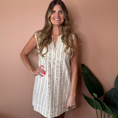 Minna Stripe Mini Dress