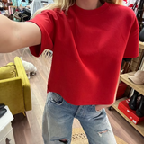 Tess Cotton Short Sleeve Top