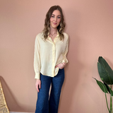 Sylvie Flowy Satin Blouse