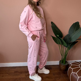 All Over Flower Oversized Jogger