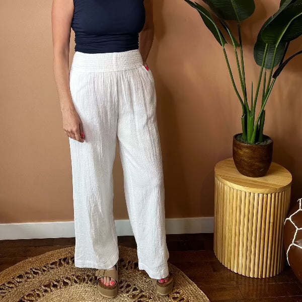 Anokia Bubble Gauze Pants