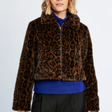 Lexi Leopard Fur Jacket
