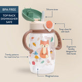 Itzy Sips Straw Cup w/ Snap Close Lid
