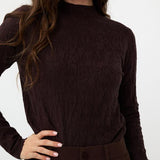 Jan Solid Jacquard Sweater