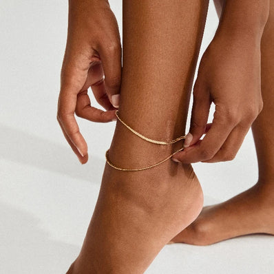 Jelona 2-Chain Ankle Chain