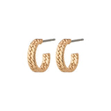 Joanna Snake Chain Hoops