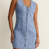 Jolie Denim Mini Dress
