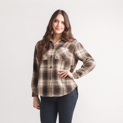 Lightweight Plaid Shacket