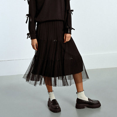 Juliette Tulle Bow Skirt