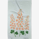Geometry Birth Flower Tea Towel