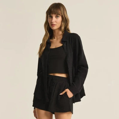 Kaili Gauze Button Up