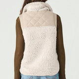 Kamryn Mixed Fabric Vest