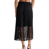 Keira Lace Pleated Skirt