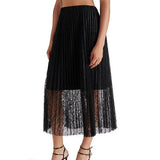 Keira Lace Pleated Skirt