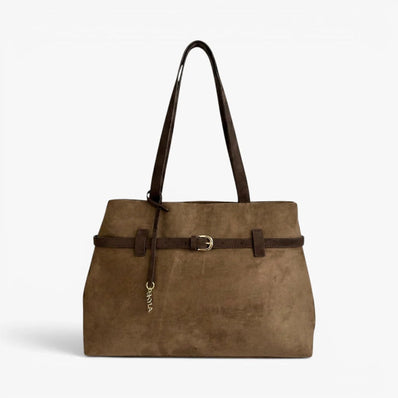Kennedy Faux Suede Shoulder Bag