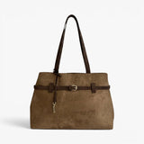 Kennedy Faux Suede Shoulder Bag