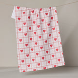 Geometry Valentine Kitchen Tea Towel