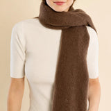 Knit Fringe Scarf