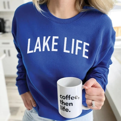 Lake Life Cozy Crew Neck