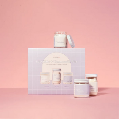 Lavender + Chamomile Trio