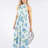 Lemon High Neck Dress
