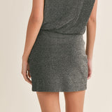 Shimmer In The Light Mini Skirt