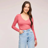 Linette V-Neck Top